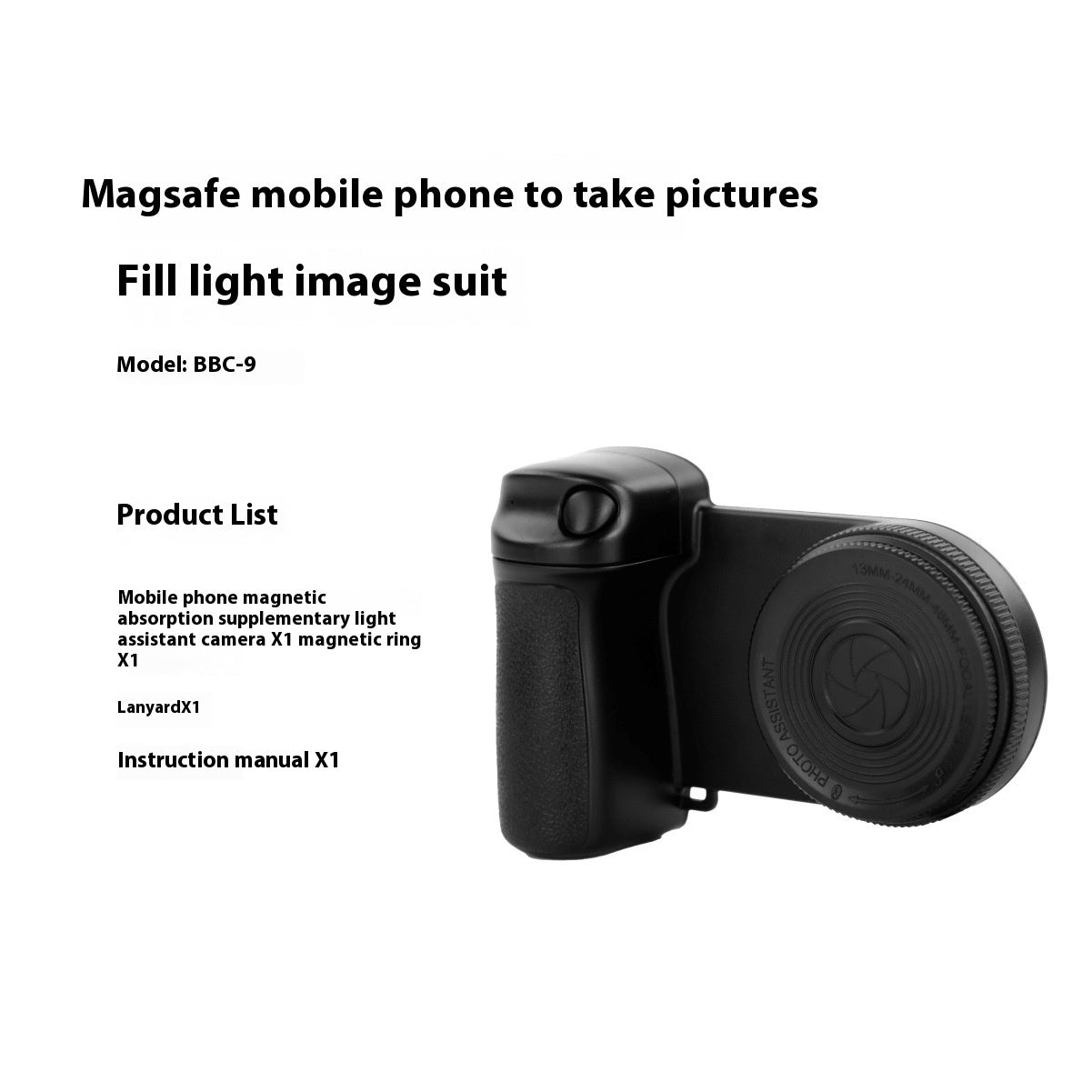 Mobile Phone Camera Aid Portable Fill Light